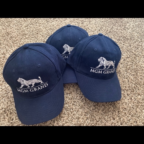 MGM Grand Hats, Velcro back. - Picture 2 of 6
